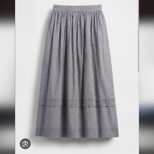 Doen X Gap Gingham Midi Skirt